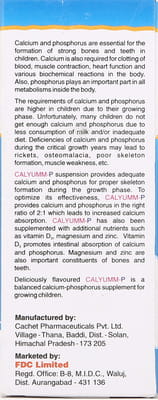 Calyumm P Bottle Of 200ml Suspension