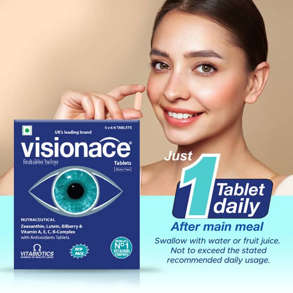 Visionace Strip Of 30 Tablets