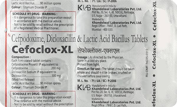 Cefoclox XL Tablet