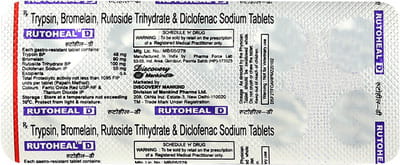 Rutoheal D Strip Of 10 Tablets