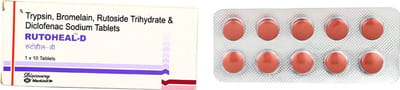 Rutoheal D Strip Of 10 Tablets