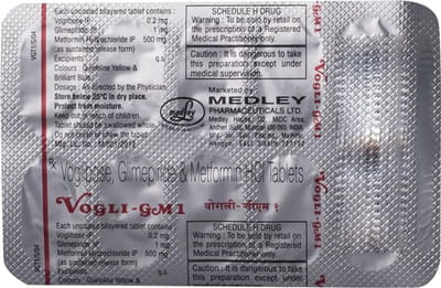 Vogli Gm1 Strip Of 10 Tablets