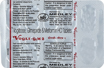 Vogli Gm2 Strip Of 10 Tablets