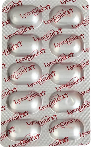 Lycogold Xt Strip Of 10 Tablets