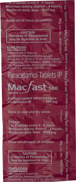 Macfast 500mg Strip Of 10 Tablets