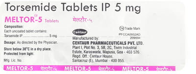 Meltor 5mg Strip Of 10 Tablets