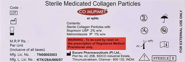 Co Mupimet Bottle Of 10ml Particles