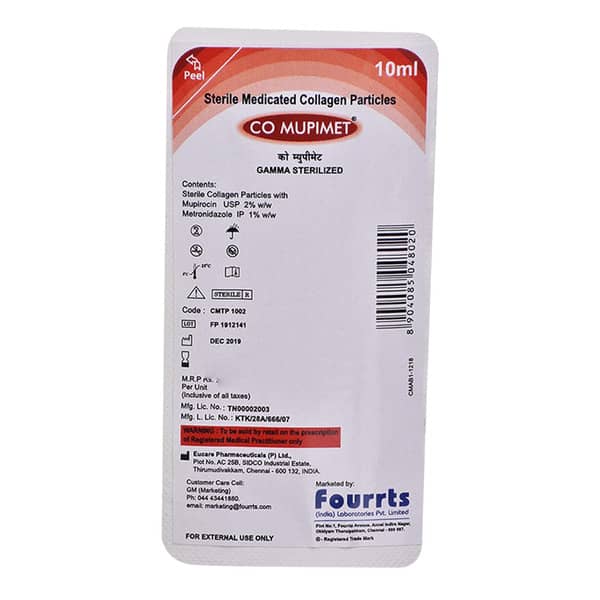 Co Mupimet Bottle Of 10ml Particles