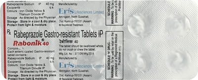 Rabonik 40mg Strip Of 10 Tablets