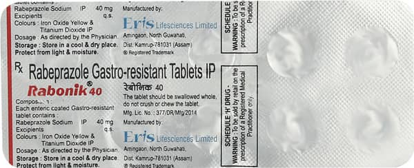 Rabonik 40mg Strip Of 10 Tablets