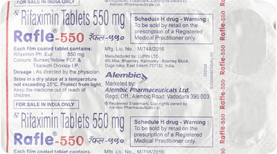 Rafle 550mg Strip Of 10 Tablets