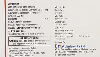 Recontrex 375mg Strip Of 10 Tablets