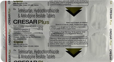 Cresar Plus Strip Of 10 Tablets