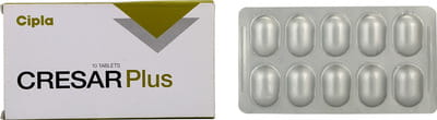 Cresar Plus Strip Of 10 Tablets