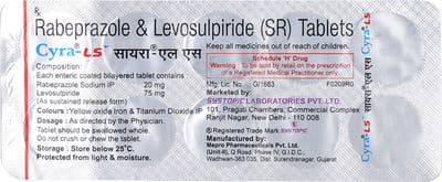 Cyra Ls Strip Of 10 Tablets