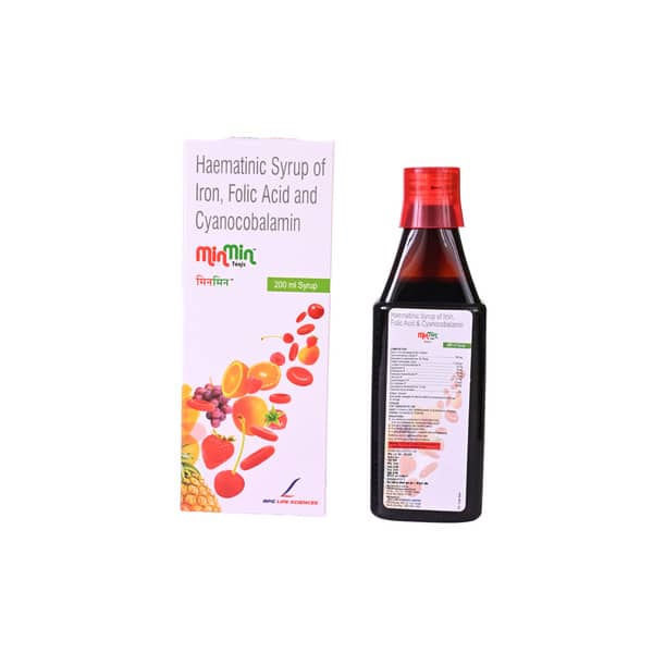 Minmin Tonic Bottle Of 200Ml Syrup