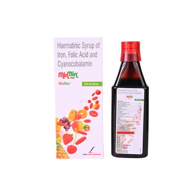 Minmin Tonic Bottle Of 200ml Syrup