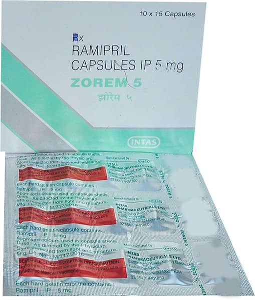 Zorem 5mg Strip Of 15 Capsules