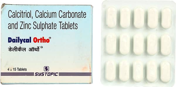 Dailycal Ortho Strip Of 15 Tablets