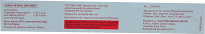 Dipsalic F Tube Of 30gm Ointment