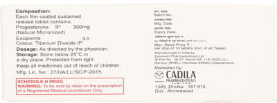 Algest Sr 300mg Strip Of 10 Tablets