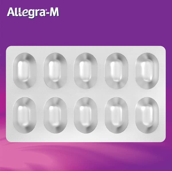 Allegra M Strip Of 10 Tablets