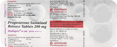 Dubagest Sr 200mg Strip Of 10 Tablets