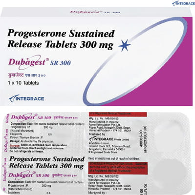 Dubagest Sr 300mg Strip Of 10 Tablets