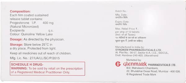 Dubagest Sr 400Mg Strip Of 10 Tablets
