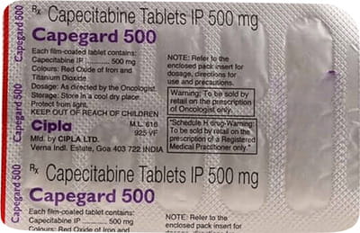 Capegard 500mg Strip Of 10 Tablets