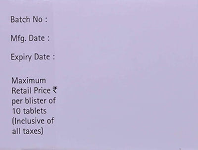 Carbophage G2 Forte Strip Of 10 Tablets