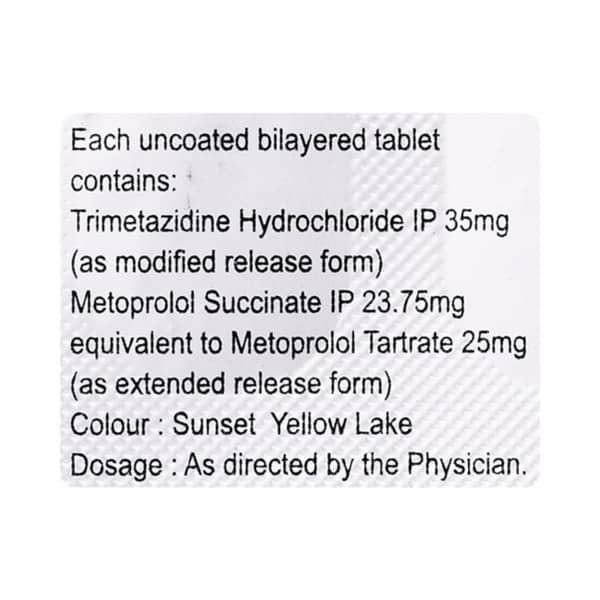 Carvidon Mt Strip Of 10 Tablets