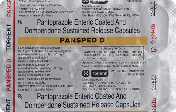 Pansped D Capsule