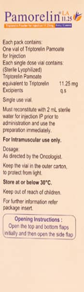 Pamorelin La 11.25mg Dry Vial Of 1 Powder For Injection