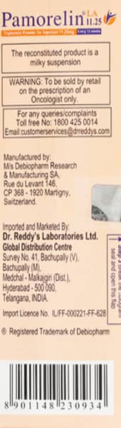 Pamorelin La 11.25mg Dry Vial Of 1 Powder For Injection