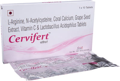 Cervifert Strip Of 10 Tablets