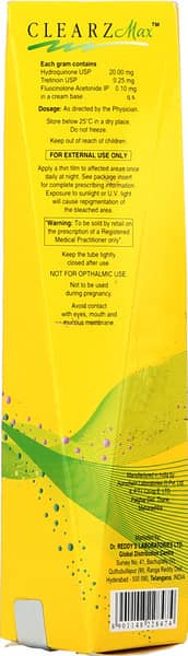 Clearz Max Tube Of 15gm Cream