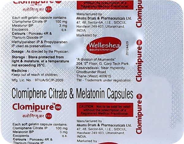 Clomipure 100 Capsule