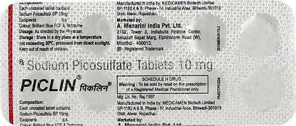 Piclin 10mg Strip Of 10 Tablets