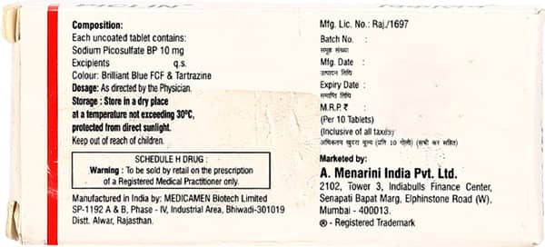 Piclin 10mg Strip Of 10 Tablets