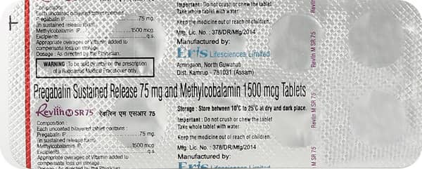 Revlin M Sr 75mg Strip Of 10 Tablets