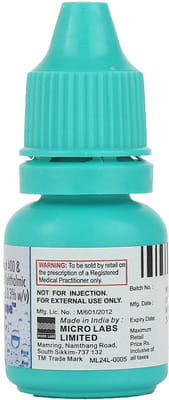 10एमएल आई ड्रॉप्स की मॉइस्टेन बोतल