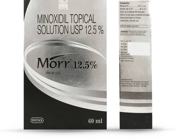 Morr 12.5% Bottle Of 60ml Solution