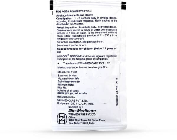 Movicol Sachet Of 13.81gm Oral Powder