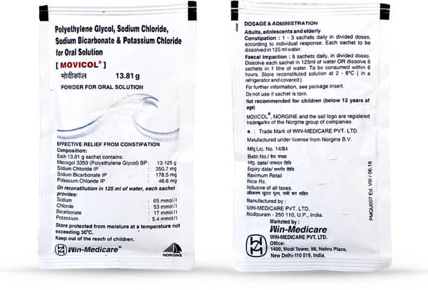 Movicol Sachet Of 13.81gm Oral Powder