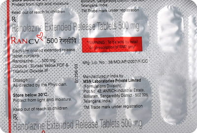Ran Cv 500mg Strip Of 10 Tablets