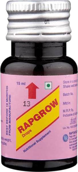 Rapgrow Bottle Of 15ml Oral Drops