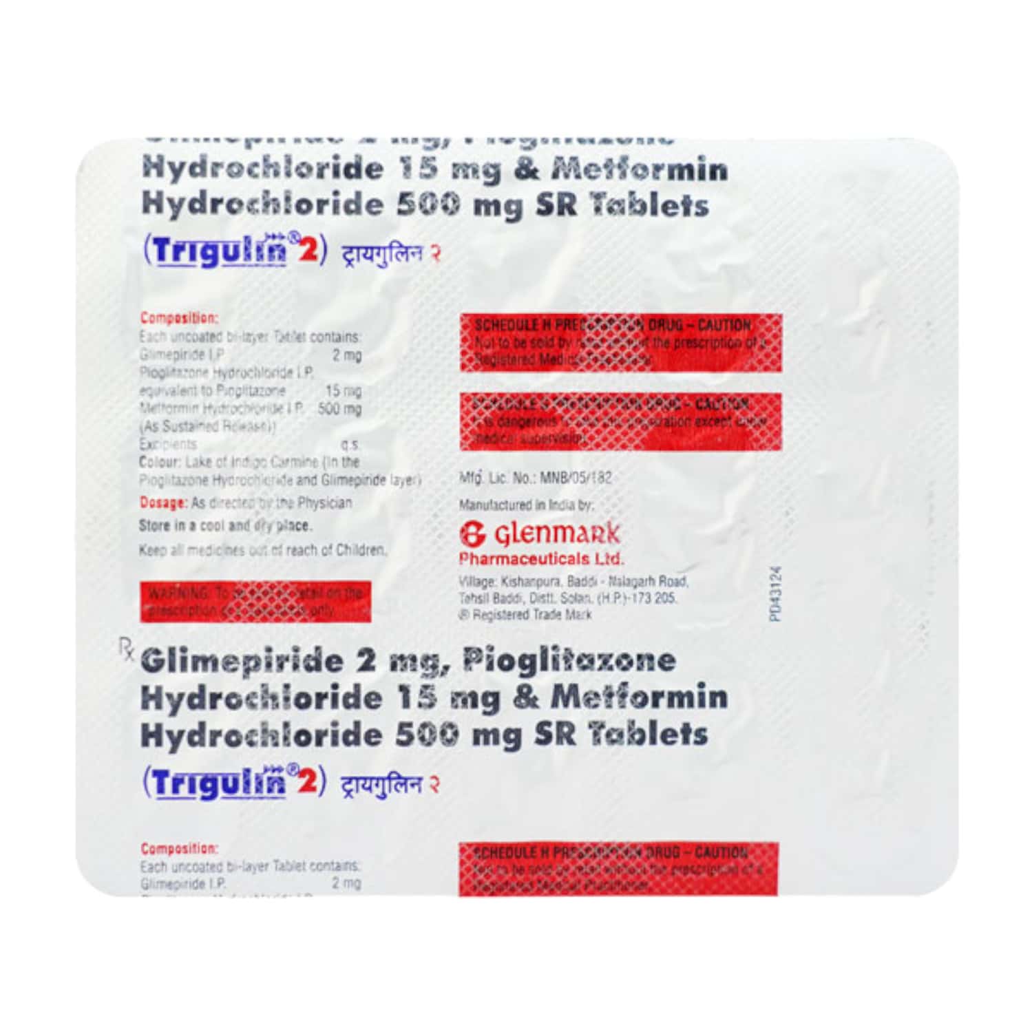 Trigulin 2mg Strip Of 15 Tablets: Uses, Side Effects, Price & Dosage ...