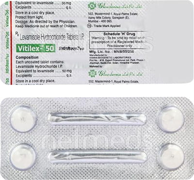 Vitilex 50mg Strip Of 4 Tablets