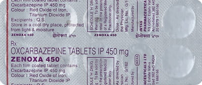 Zenoxa 450mg Strip Of 10 Tablets